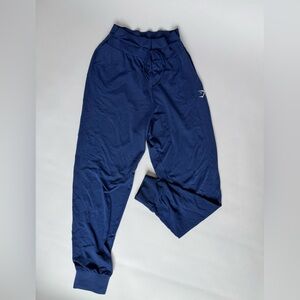 Gymshark Blue Sweatpants Relaxed Fit Joggers